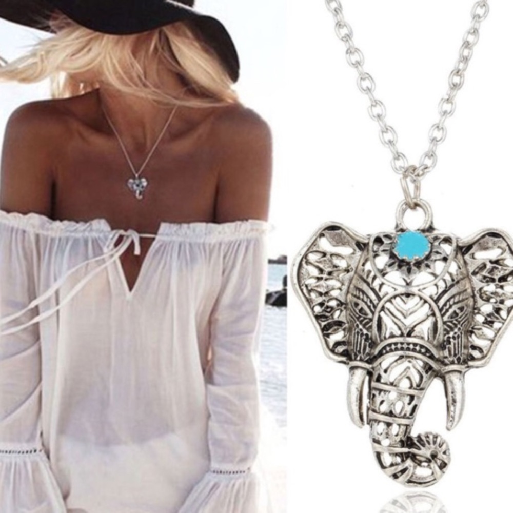 Fashion Elephant Necklace